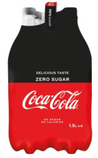 Coca Cola Zero PET 4x1,5Ltr