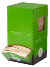 Houten Koffie Roerstaafjes 2000st