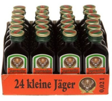 Jagermeister Mini tray 24x2cl